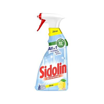 Sidolin All in 1 Zitrus Glasreiniger 500 ml, 1 St. Sidolin All in 1 Zitrus Glasreiniger 500 ml, 1 St.