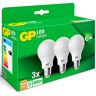 3 GP LED-Lampen Classic A60 E27 8,6 W matt