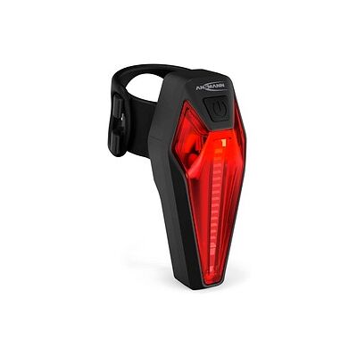 ANSMANN Rear break LED Fahrradbeleuchtung schwarz, 1 St. ANSMANN Rear break LED Fahrradbeleuchtung schwarz, 1 St.