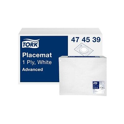 TORK Platzsets Advanced weiß 27,0 x 42,0 cm, 500 St. TORK Platzsets Advanced weiß 27,0 x 42,0 cm, 500 St.