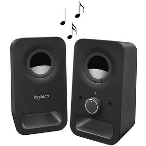 Logitech Z150 Lautsprecher schwarz schwarz