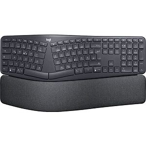 Logitech ERGO K860 for Business ergonomische Tastatur kabellos schwarz Logitech ERGO K860 for Business ergonomische Tastatur kabellos schwarz