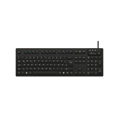 MediaRange MROS273 Hygiene-Tastatur kabelgebunden schwarz MediaRange MROS273 Hygiene-Tastatur kabelgebunden schwarz