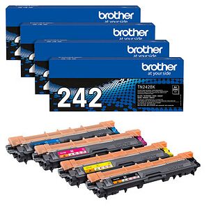 Brother Original TN-242 Toner - 4er Multipack Brother Original TN-242 Toner - 4er Multipack
