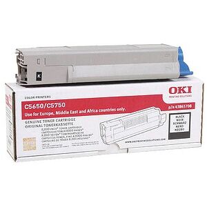OKI 43865708 schwarz Toner OKI 43865708 schwarz Toner