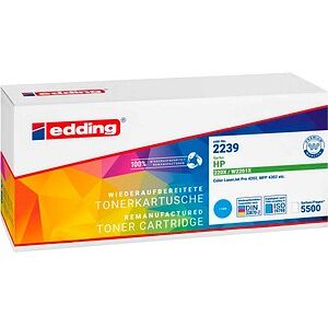 edding cyan Toner kompatibel zu HP 220X (W2201X) edding cyan Toner kompatibel zu HP 220X (W2201X)