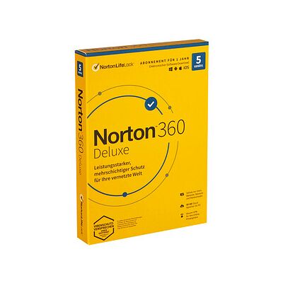 Norton 360 Deluxe Sicherheitssoftware Vollversion (PKC) Norton 360 Deluxe Sicherheitssoftware Vollversion (PKC)