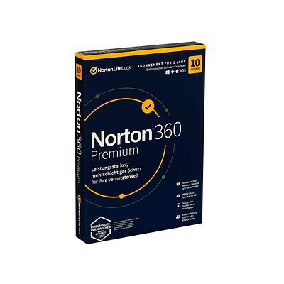 Norton 360 Premium Sicherheitssoftware Vollversion (PKC) Norton 360 Premium Sicherheitssoftware Vollversion (PKC)