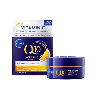NIVEA Q10 Anti-Falten ENERGY Gesichtscreme 50,0 ml NIVEA Q10 Anti-Falten ENERGY Gesichtscreme 50,0 ml