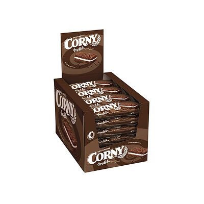 CORNY Milch Dark & White Müsliriegel - Snack Bar CORNY Milch Dark & White Müsliriegel - Snack Bar