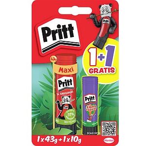 1 + 1 GRATIS: Pritt Klebestifte 43,0 g, 1 St. + GRATIS Klebestift lila 10,0 g 1 + 1 GRATIS: Pritt Klebestifte 43,0 g, 1 St. + GRATIS Klebestift lila 10,0 g