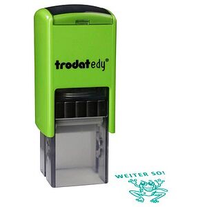 trodat edy® Motivstempel Frosch 2,0 x 2,0 cm, 1 St. trodat edy® Motivstempel Frosch 2,0 x 2,0 cm, 1 St.