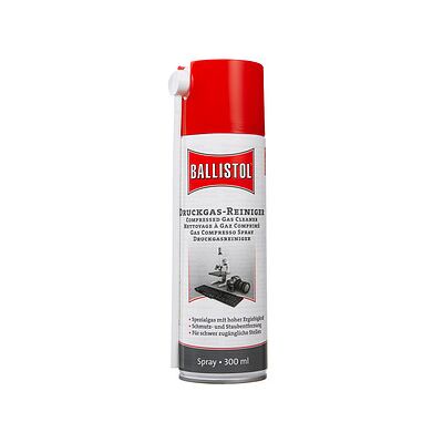 BALLISTOL Druckgasreiniger STAUBFREI Druckluftreiniger 300,0 ml, 1 St. BALLISTOL Druckgasreiniger STAUBFREI Druckluftreiniger 300,0 ml, 1 St.
