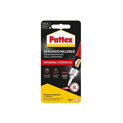 Pattex Original flüssig Sekundenkleber 10,0 g, 1 St. Pattex Original flüssig Sekundenkleber 10,0 g, 1 St.