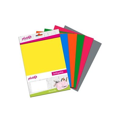 PlottiX PremiumFlex 20cm x 30cm Bundle 6 Folien - Flex-Folie PlottiX PremiumFlex 20cm x 30cm Bundle 6 Folien - Flex-Folie