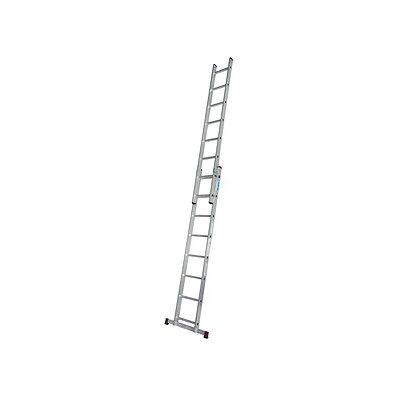 KRAUSE Schiebeleiter CORDA silber 2x 8 Sprossen, H: 225,0 cm KRAUSE Schiebeleiter CORDA silber 2x 8 Sprossen, H: 225,0 cm