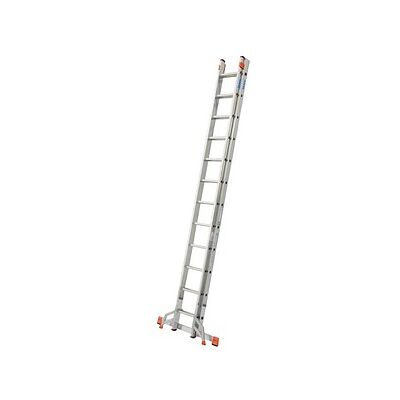 KRAUSE Schiebeleiter Fabilo - Verstellbar, Aluminium, 24 Sprossen KRAUSE Schiebeleiter Fabilo - Verstellbar, Aluminium, 24 Sprossen