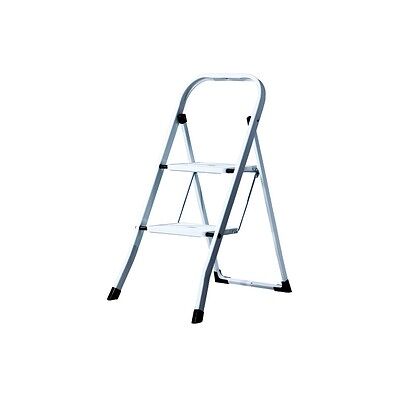 KRAUSE Klapptritt Toppy weiß 2 Stufen, H: 90,0 cm KRAUSE Klapptritt Toppy weiß 2 Stufen, H: 90,0 cm