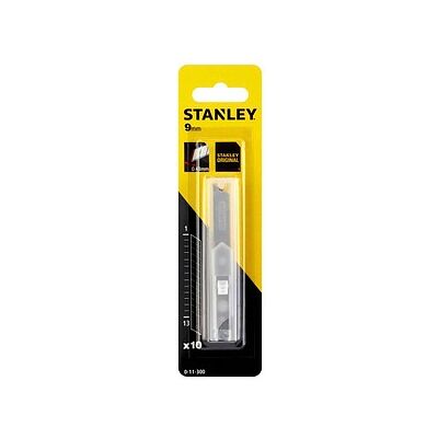 STANLEY Cuttermesser-Klingen 0-11-300 silber 0,43 mm, 10 St. STANLEY Cuttermesser-Klingen 0-11-300 silber 0,43 mm, 10 St.