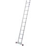 KRAUSE Anlegeleiter CORDA silber 11 Sprossen, H: 310,0 cm silber