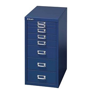 BISLEY MultiDrawer™ L298 Schubladenschrank oxfordblau 8 Schubladen 27,8 x 38,0 x 59,0 cm, 1 St. BISLEY MultiDrawer™ L298 Schubladenschrank oxfordblau 8 Schubladen 27,8 x 38,0 x 59,0 cm, 1 St.