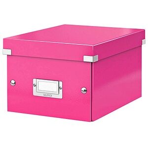 LEITZ Click & Store Aufbewahrungsbox 7,4 l pink 21,6 x 28,2 x 16,0 cm, 1 St. LEITZ Click & Store Aufbewahrungsbox 7,4 l pink 21,6 x 28,2 x 16,0 cm, 1 St.