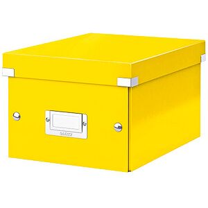LEITZ Click & Store Aufbewahrungsbox 7,4 l gelb 21,6 x 28,2 x 16,0 cm, 1 St. LEITZ Click & Store Aufbewahrungsbox 7,4 l gelb 21,6 x 28,2 x 16,0 cm, 1 St.