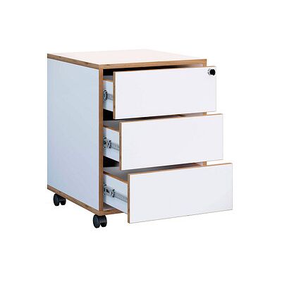 VCM Salia 3-Schubladen Rollcontainer - Büromöbel VCM Salia 3-Schubladen Rollcontainer - Büromöbel