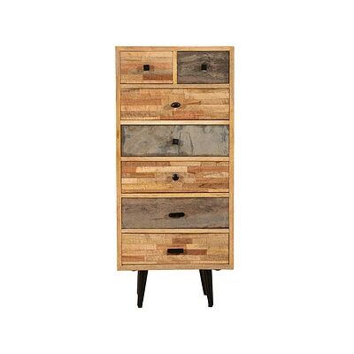 Garden Pleasure YAMUNA Kommode - Holz, 7 Fächer Garden Pleasure YAMUNA Kommode - Holz, 7 Fächer