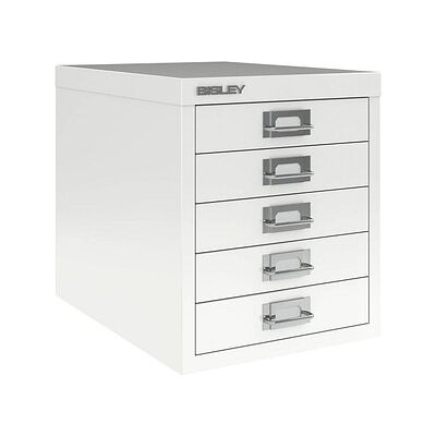 Bisley MultiDrawer L125 - 5 Schubladen Aktenordner - Verschiedene Farben Bisley MultiDrawer L125 - 5 Schubladen Aktenordner - Verschiedene Farben