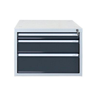ADB Schubladenschrank anthrazit, lichtgrau 3 Schubladen 53,1 x 70,0 x 40,0 cm, 1 St. ADB Schubladenschrank anthrazit, lichtgrau 3 Schubladen 53,1 x 70,0 x 40,0 cm, 1 St.