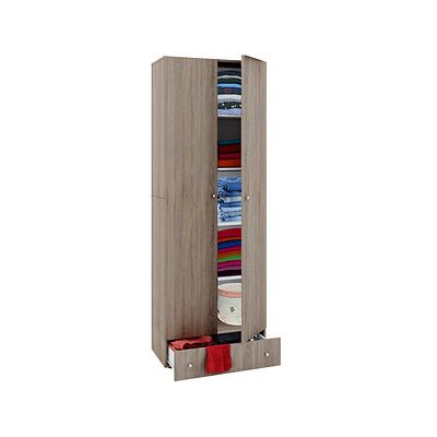 VCM Sonoma Büro-Schrankschrank 70x40x198cm VCM Sonoma Büro-Schrankschrank 70x40x198cm