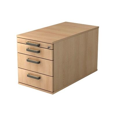hjh OFFICE PRO SIGNA TC30 - Eiche 3 Schubladen - Rollcontainer - Büromöbel hjh OFFICE PRO SIGNA TC30 - Eiche 3 Schubladen - Rollcontainer - Büromöbel