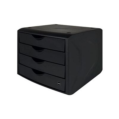 helit Schubladenbox the green chameleon schwarz H6429595, DIN A4 mit 4 Schubladen, 1 St. helit Schubladenbox the green chameleon schwarz H6429595, DIN A4 mit 4 Schubladen, 1 St.