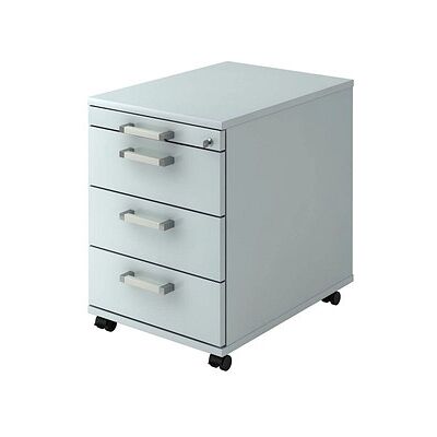 hjh OFFICE PRO SIGNA AC30 - Rollcontainer - 3 Schubladen - Hellgrau hjh OFFICE PRO SIGNA AC30 - Rollcontainer - 3 Schubladen - Hellgrau