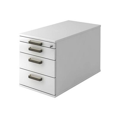 hjh OFFICE PRO SIGNA TC30 - Weiß 3-Schubladen Rollcontainer hjh OFFICE PRO SIGNA TC30 - Weiß 3-Schubladen Rollcontainer