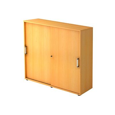 hjh OFFICE PRO BETA 1753S - Buche 3 OH Schiebetürenschrank - Aufbewahrung hjh OFFICE PRO BETA 1753S - Buche 3 OH Schiebetürenschrank - Aufbewahrung
