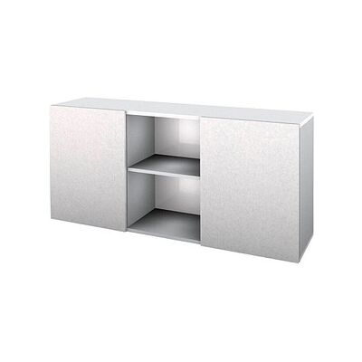 HAMMERBACHER Lichtgrau Silber Sideboard - Stauraum Möbel HAMMERBACHER Lichtgrau Silber Sideboard - Stauraum Möbel