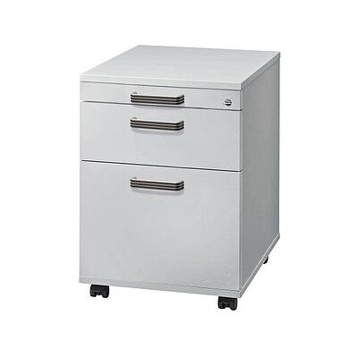 hjh OFFICE PRO SIGNA AC20 SG - Graues Büroaufbewahrungs-Container - 3 Schubladen hjh OFFICE PRO SIGNA AC20 SG - Graues Büroaufbewahrungs-Container - 3 Schubladen