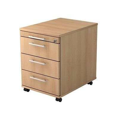 hjh OFFICE PRO SIGNA AC30 RE - Eiche Rollcontainer mit 3 Schubladen hjh OFFICE PRO SIGNA AC30 RE - Eiche Rollcontainer mit 3 Schubladen