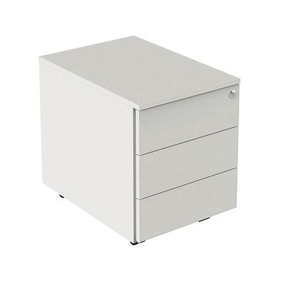 Kerkmann Weiß Rollcontainer - 3 Auszüge 42x60x54cm Kerkmann Weiß Rollcontainer - 3 Auszüge 42x60x54cm