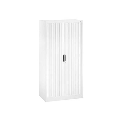 CP Omnispace Rollladenschrank - Stahl, abschließbar, 3 Fachböden - 80cm Breit CP Omnispace Rollladenschrank - Stahl, abschließbar, 3 Fachböden - 80cm Breit