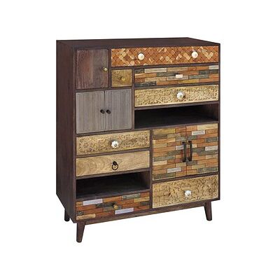 Garden Pleasure Kommode TOBOL - 5 Fächer Schrank Garden Pleasure Kommode TOBOL - 5 Fächer Schrank