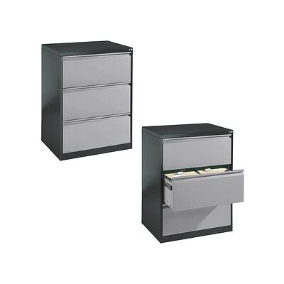 CP C 2000 Acurado Hängeregistraturschrank grau, dunkelgrau 3 Schubladen 78,7 x 59,0 x 104,5 cm, 1 St. CP C 2000 Acurado Hängeregistraturschrank grau, dunkelgrau 3 Schubladen 78,7 x 59,0 x 104,5 cm, 1 St.
