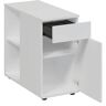 fm home office Standcontainer weiß 1 Auszug 40,0 x 80,0 x 73,4 cm weiß
