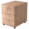 HAMMERBACHER Altus Rollcontainer nussbaum 4 Auszüge 42,8 x 58,0 x 59,0 cm nussbaum