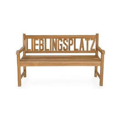 Garden Pleasure Gartenbank LIEBLINGSPLATZ 940293 natur Holz 150,0 cm Garden Pleasure Gartenbank LIEBLINGSPLATZ 940293 natur Holz 150,0 cm