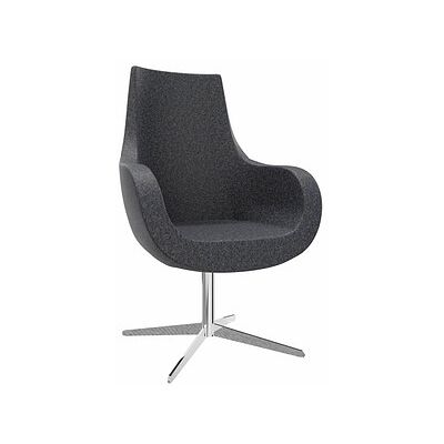 fm Pirum Anthrazit Drehbarer Sessel - Sitzmöbel fm Pirum Anthrazit Drehbarer Sessel - Sitzmöbel