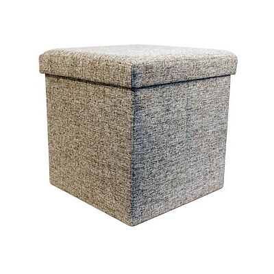 Echtwerk Wohnzimmer-Hocker mit Stauraum Store Cube EW-SW-0460 grau, 1 St. Echtwerk Wohnzimmer-Hocker mit Stauraum Store Cube EW-SW-0460 grau, 1 St.
