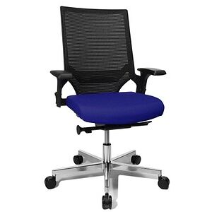 Topstar Bürostuhl T300, TA309A T380 Stoff blau, Gestell alu Topstar Bürostuhl T300, TA309A T380 Stoff blau, Gestell alu
